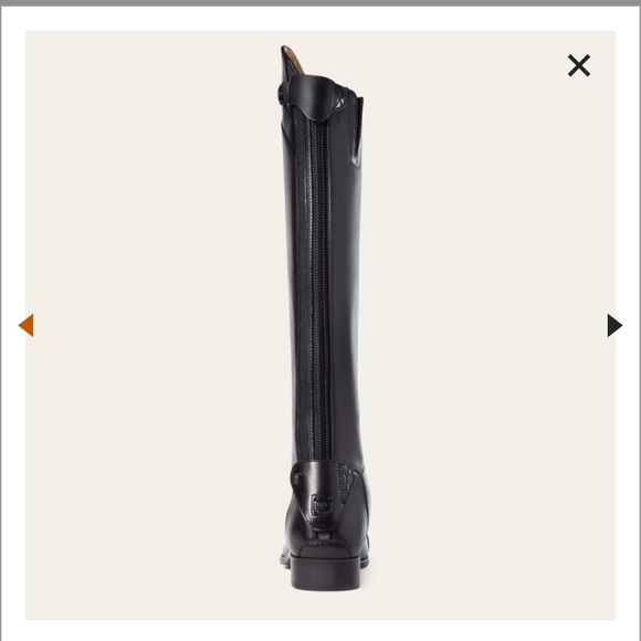 Ariat Women’s 10 US Palisade Calf: Reg Height: Short Black Tall Riding Boots - Picture 6 of 16